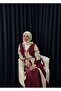 البقلاوة منقوشة سترة طويلة محبوكة