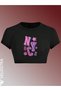 Women's Nyc Printed Basic Daily Use Tee Crop - 3