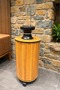 19 Liter Depositable Mdf Water Dispenser Cabinet with Bottle Cover, Wheels, and Hiding Stand (Pump Not Included) - 2