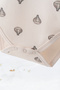 2-Piece Printed Snap Fastener Long Sleeve 100% Cotton Bodysuit + Cloth Bag - Gloves Included - 4