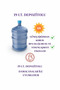 19 Liter Depositable Mdf Water Dispenser Cabinet with Bottle Cover, Wheels, and Hiding Stand (Pump Not Included) - 4