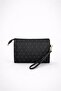 Women's 2-Piece Monogram Patterned Clutch Bag and Wallet Set - 6