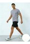 Men Graphic Print Round Neck T-Shirt and Shorts Set - 3