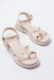 Stylish and Comfortable Sandals with Finger-To-Toe Detail Cream 7445