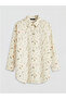 Lcw Modestblue Patterned Oversize Women's Shirt Tunic - 3