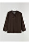 Lcw Graceecru Tie-Neck Polka Dot Blouse - 4