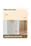 2 Tier Convenient Assembly-Free Storage Cabinet for Household Snacks, Toys, Clothes, and Book - 6