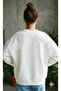 Kadin Black Butterfly Stroke Stone Printed Sweatshirt Colors - 2