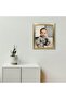 Rectangular Glass Photo with Wood Frame - 2