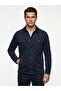 Men's Premium Suede Look Slim Fit Seasonal Jacket - Jean Jacket Model with Snap Buttons - 2