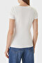 Guessxns Slim Fit Logo Buttoned Round Neck Top W6Gp01K2658 Top W6Gp01 K2658 G012 - 3