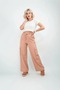 New Season Women's Parachute Fabric Cargo Pocket Pants