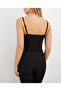 Women's Black Lace Crop Athlete Blouse App1192 - 4