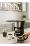 Coffee Maker, 12-Cup Drip Coffee Machine with 1.5L Glass Carafe 900W,DX3415 - 4