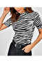 Women's Ecru Half Fisherman Blouse App107 - 3