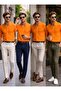 100% Cotton Linen, Breathable, Light Textured, Button-Up Collar, Men's Linen Shirt - 2