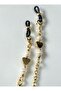 Glasses Chain with Zircon Stone and Heart Figure - 3