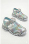 Girl's Closed Toe Sandals Velcro Glittery Summer Casual Orthopedic Non-Slip Sole Safe Design - 3