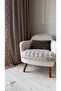 Tasseled Fluffy Plush Soft Rabbit Hair Square Pattern Bohemian Sofa Cover for Armchair (1 Piece)