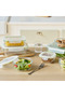 Fresh Oven-Safe Glass Rectangular Food Container 5-Piece Set (1040ml) with Airtight Leakproof Lids - 5