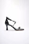 Black Women's Heeled Sandals Tr12My03A