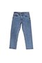 Men's New Season Straight Baggy Fit 100% Cotton Blue Denim Trousers Jeans