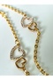 Glasses Chain with Zircon Stone and Heart Figure - 2