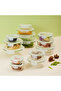 Fresh Oven-Safe Glass Rectangular Food Container 5-Piece Set (1040ml) with Airtight Leakproof Lids - 6