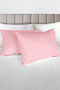 100% Organic Cotton Akfil Pillowcase Set of 2 - 50X70 cm Light Pink - 2