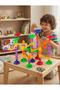 Creative Educational and Fun Toy Tower Set with Marbles and Marbles Slide, 58 Pieces - 5