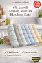 Kitchen Drying Cloth Set of 6 40X60 cm Microfiber, German Napkin, Non-Marking, High Absorbent Cloth