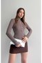Reneta Knitwear Sweater with Snap Fasteners - 4