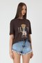 Embroidered Detail Regular Fit Cotton T-Shirt # 8331 - 3
