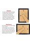 A4 Certificate Frame & Document Frame – Real Glass, Wall Mount & Tabletop Display, Port - 3