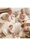 Baby Girl 2-Piece Set with Bow Collar, Badi Strap Skirt - 2