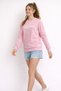 25303-26 Girl's Sweatshirt with Lace Sleeve Detail, Comfortable Fit, Daily Wear - 3