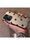 Infinix Note 50 Pro Plus Compatible Silicone Edge Hard Back Anti-Fall Phone Case Small Bow - 2
