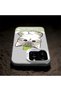 iPhone 11 Compatible Silicone Edge Hard Back Anti-Fall Phone Case Cat Butterfly - 6