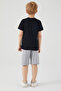 Marvel Boy Black Bermuda Suit - 3