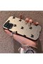 Samsung Galaxy M12 Compatible Silicone Edge Hard Back Anti-Fall Phone Case Small Bow - 2