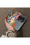 Samsung Galaxy A15 Compatible Silicone Edge Hard Back Anti-Fall Phone Case Flower Pattern - 3
