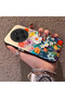 Redmi 14C Compatible Silicone Edge Hard Back Anti-Fall Phone Case Flower Pattern - 2