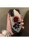 Samsung Galaxy M23 Compatible Silicone Edge Hard Back Anti-Fall Phone Case Rose Pattern