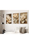 Poster Frame Set of 3 (40x60 cm) Wall Art Painting Decor with 2 cm Thick Frame