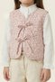 2-8 Years Old Girl's Floral Patterned Vest 3-Piece Set-3 Y - 2