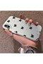 iPhone XS Max Compatible Silicone Edge Hard Back Anti-Fall Phone Case Small Bow - 2