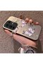 Infinix Note 50 Pro Plus Compatible Silicone Edge Hard Back Anti-Fall Phone Case Purple Butterfly - 2
