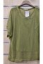 Mesh Blouse with String Straps and Undershirt Inside - 4
