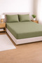 Satin 100% Cotton 210 Tc |   82 Elastic Fitted Sheet Set |   Pillowcase Included |   Single and Double