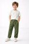 5-16 Years Old Boys Khaki Muslin Trousers-7/8 Y